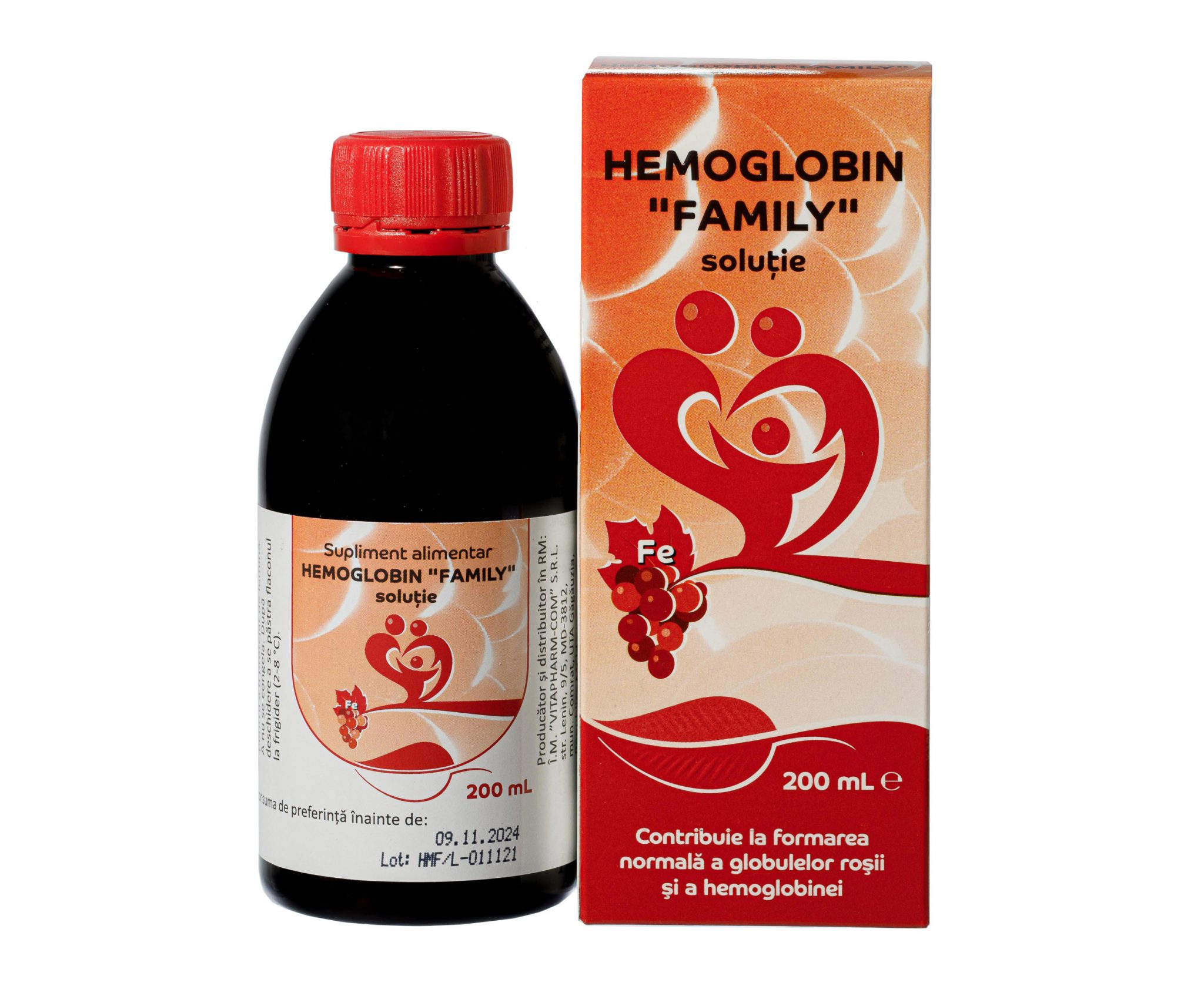 HEMOGLOBIN “FAMILY” soluție 200 mL - 1