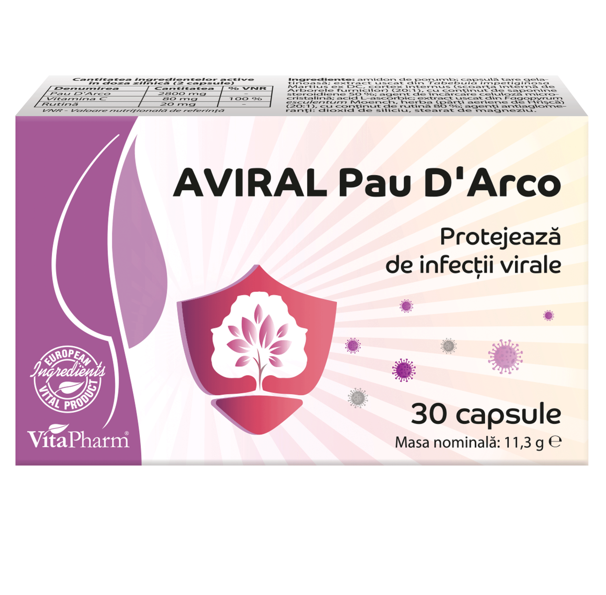 AVIRAL PAU D’ARCO capsule №30 - 1