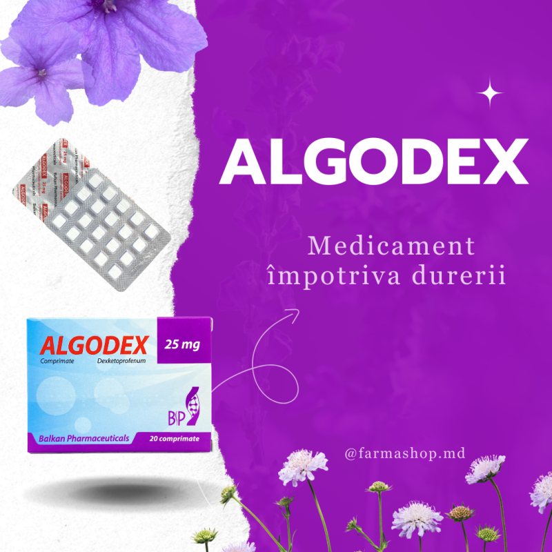 Algodex 20 комп. (против боли)