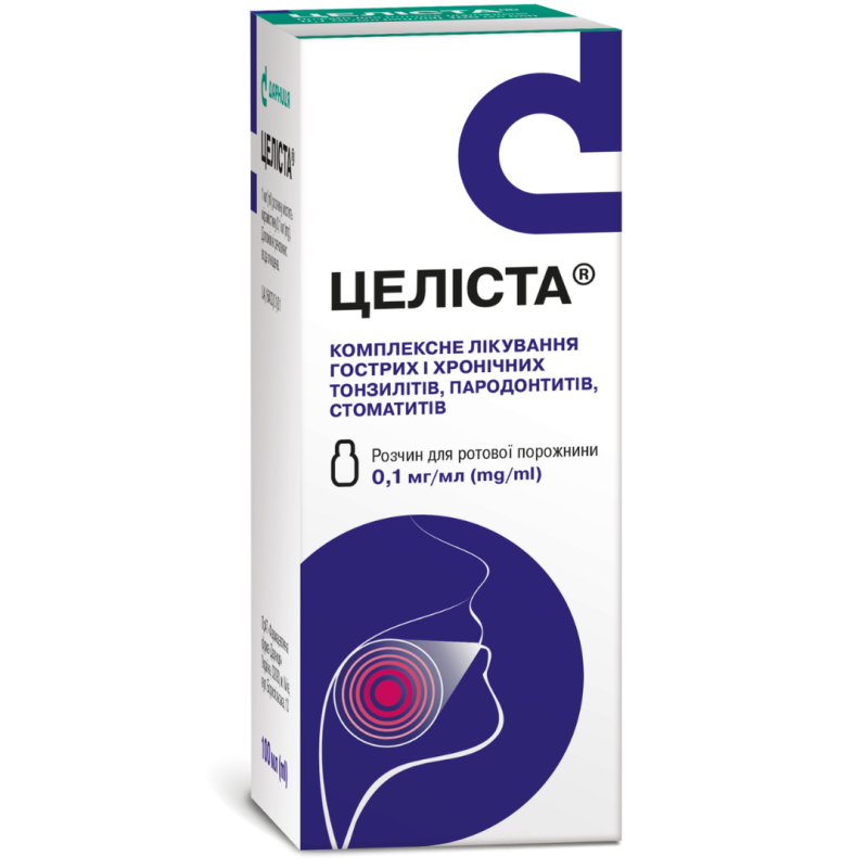 Celista spray bucofaringian