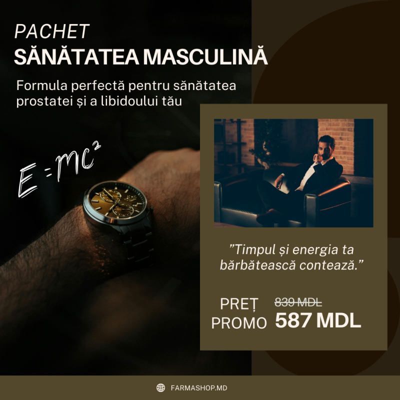 Pachet ”Sănătatea Masculină”