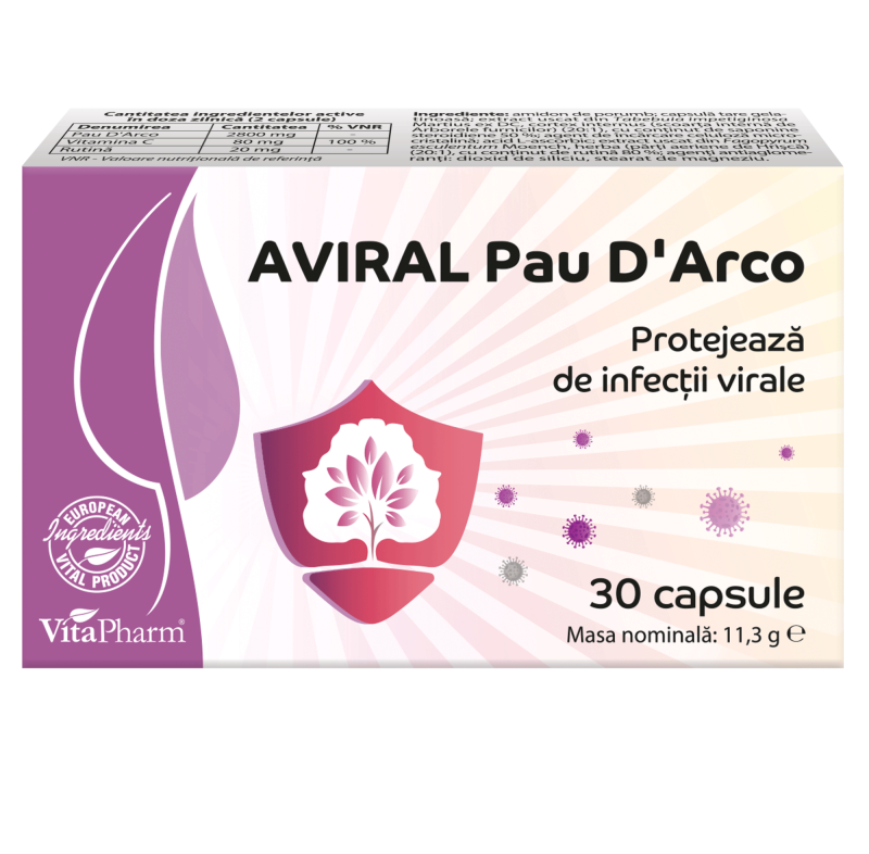 AVIRAL PAU D’ARCO capsule №30