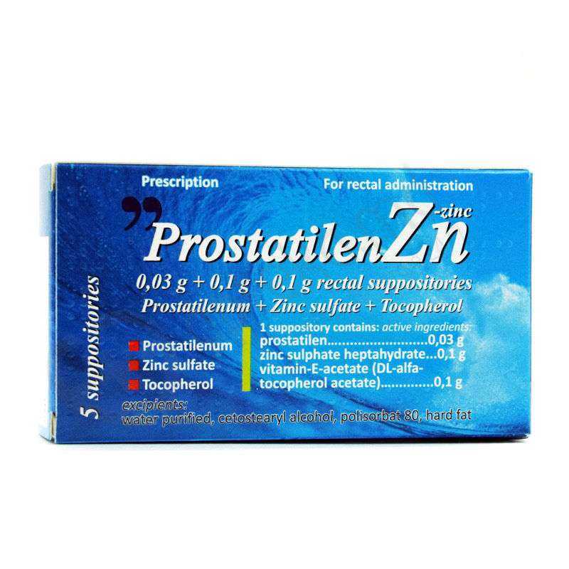 PROSTATILEN ZINC sup N5