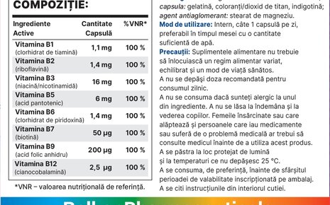 B Complex, caps. N30 - 3