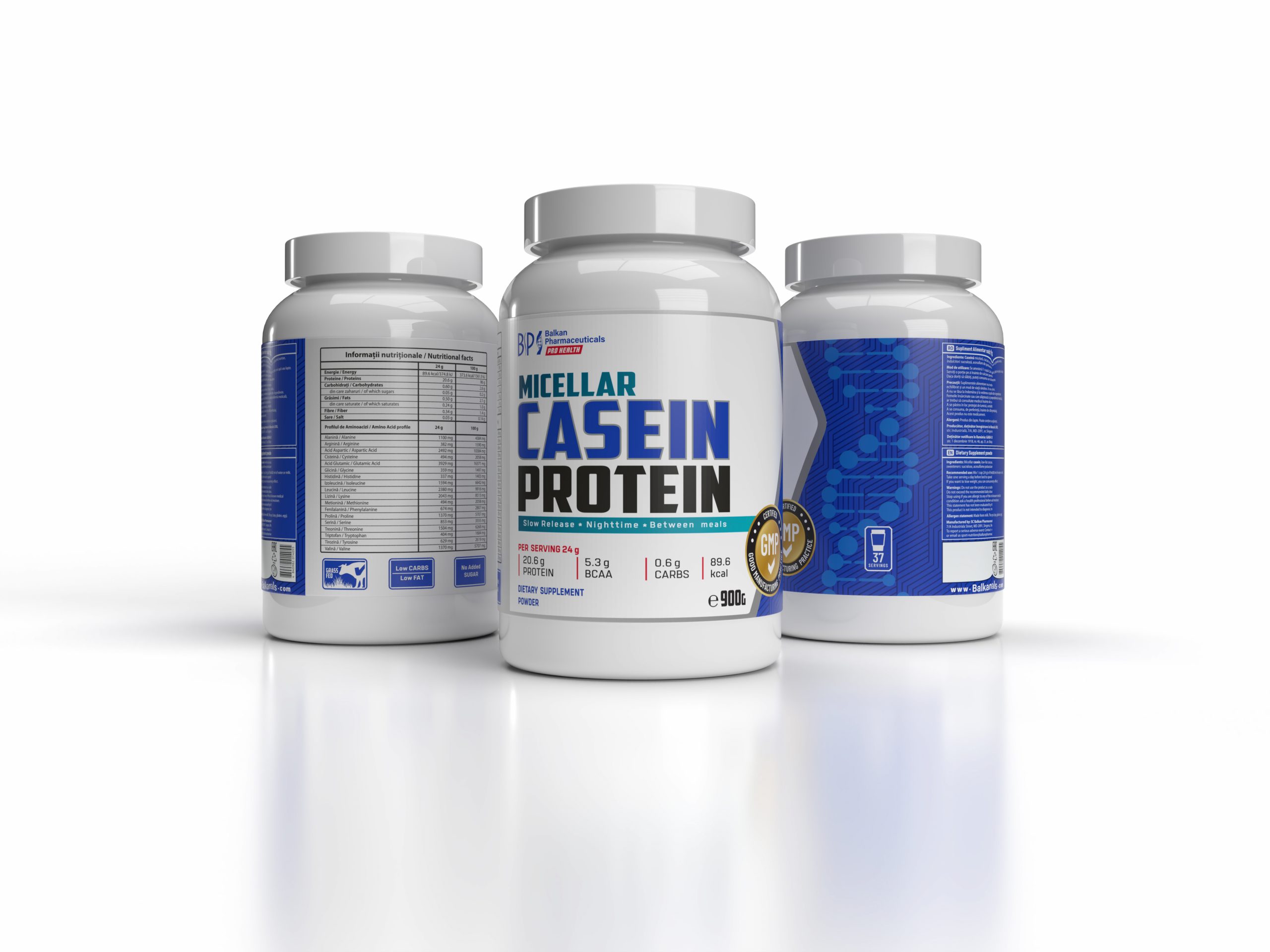 Micellar Casein Protein, pulb. sol. oral. 900g - 2