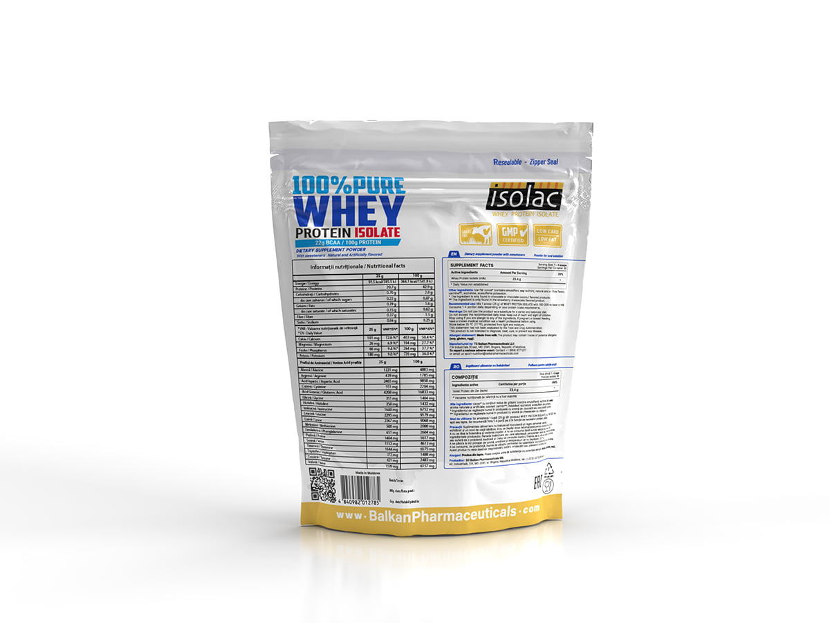Whey Protein ISOLATE pulb. sol. oral. 800g - 2
